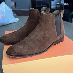 Aldo Men's Rich Brown Suede Boots
